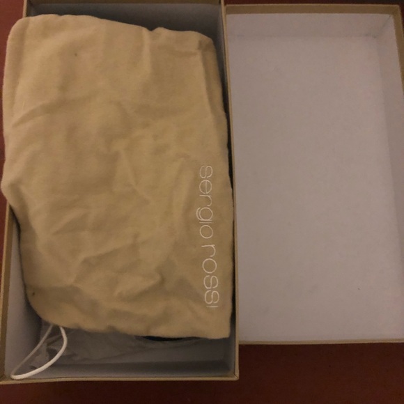 Sergio Rossi Denim Heels 41 - Picture 2 of 8